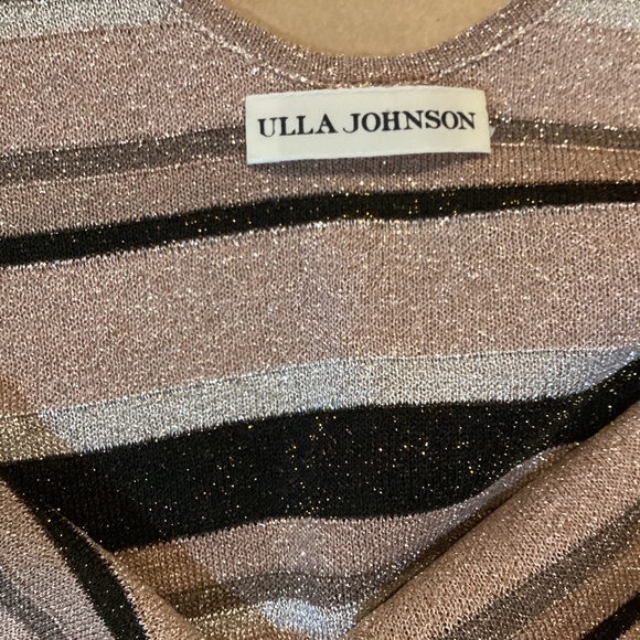 Ulla Johnson knit camisole in metallic stripes size S - Picture 4 of 5